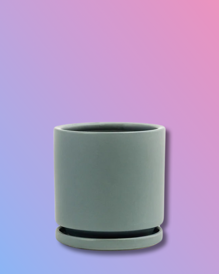 Gemstone Porcelain Cylinder - Granite